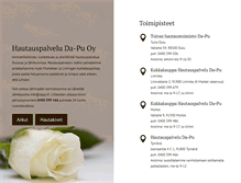 Tablet Screenshot of dapu.fi